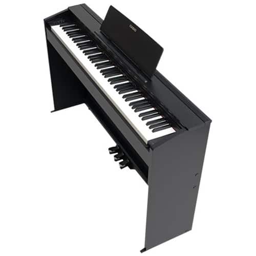 Alt View 14. Casio - PX-870 Keyboard with 88 Velocity-Sensitive Keys - Black wood.