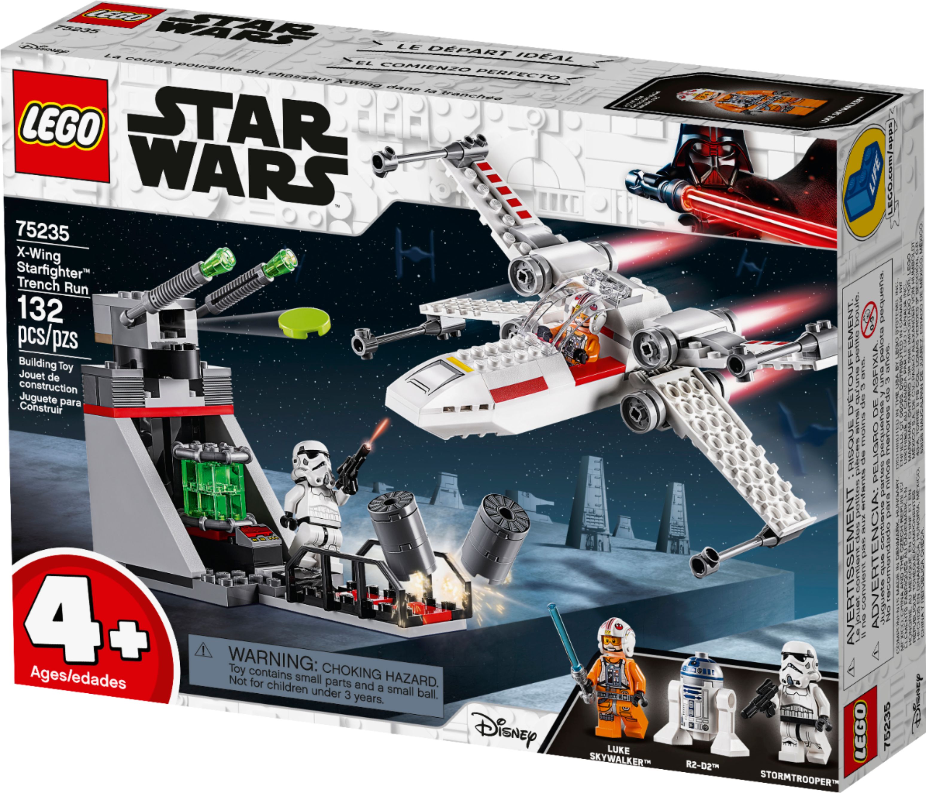 LEGO Star Wars X-Wing Starfighter Trench Run 75235 