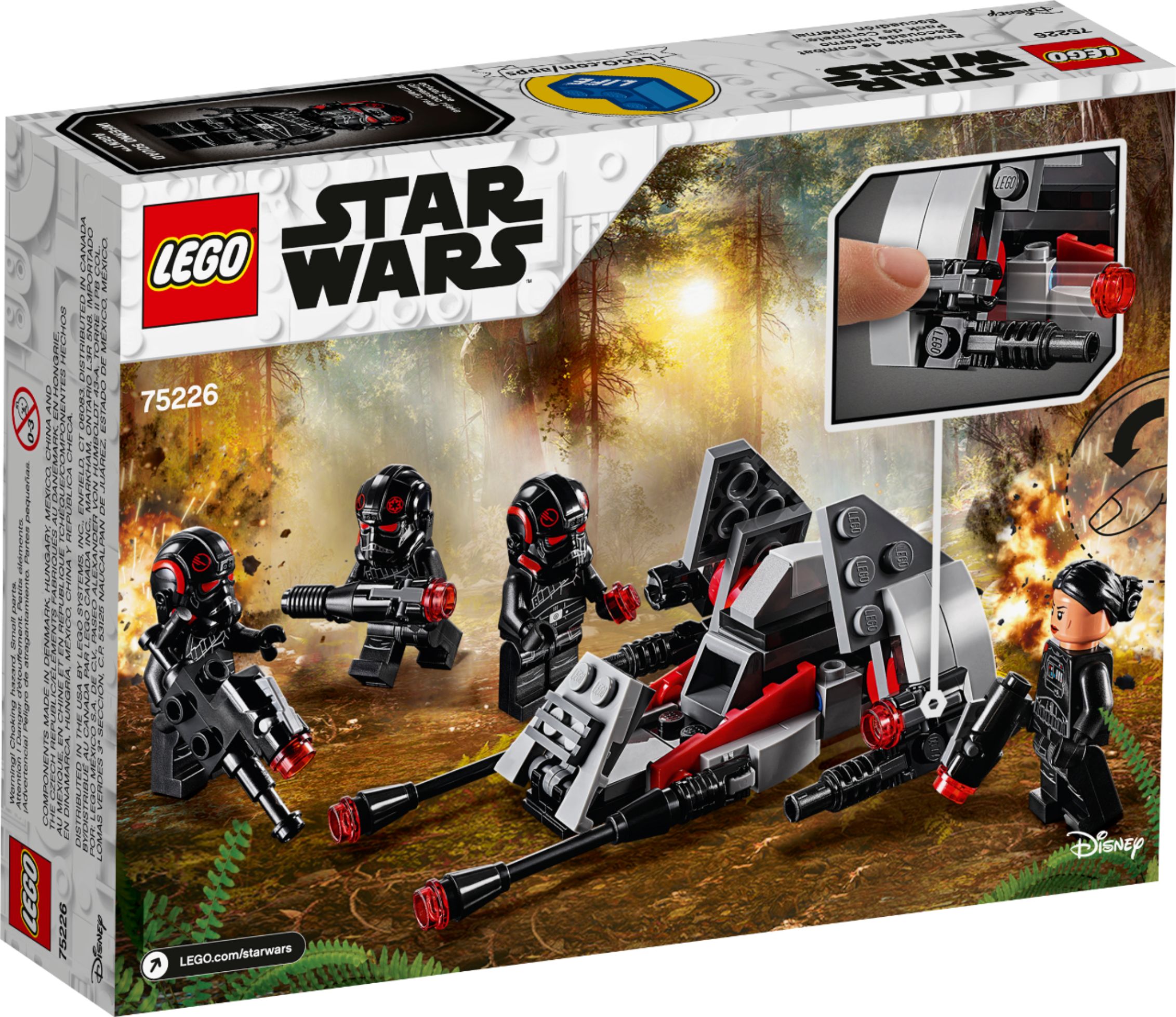 Best Buy LEGO Star Wars Inferno Squad Battle Pack 75226 12345