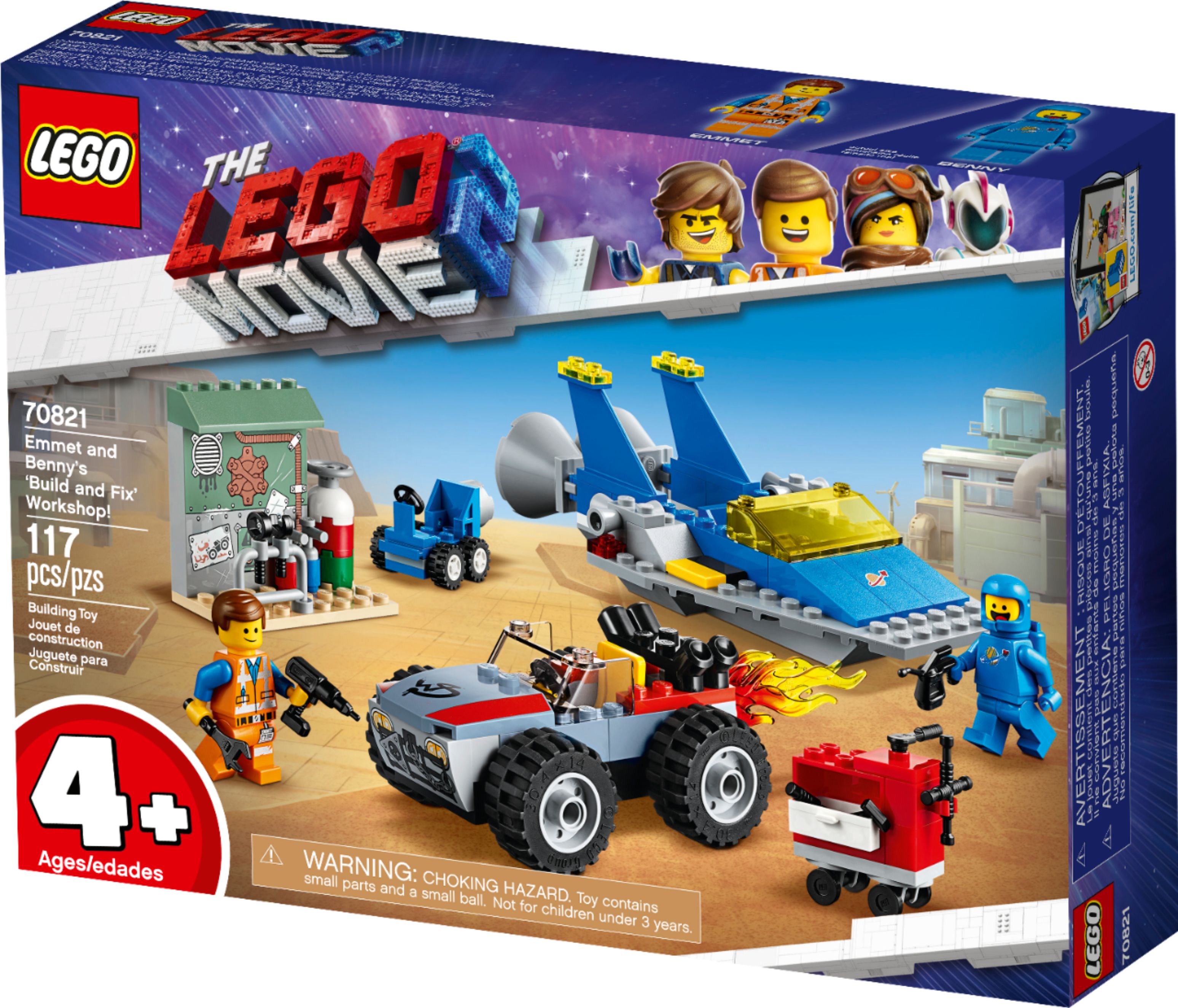 Best Buy: LEGO MOVIE 2 Emmet and Benny's 'Build and Fix' 70821 6250803