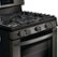 Alt View Zoom 12. LG - 5.4 Cu. Ft. Self-Cleaning Freestanding Gas Convection Range with EasyClean - Black stainless steel.