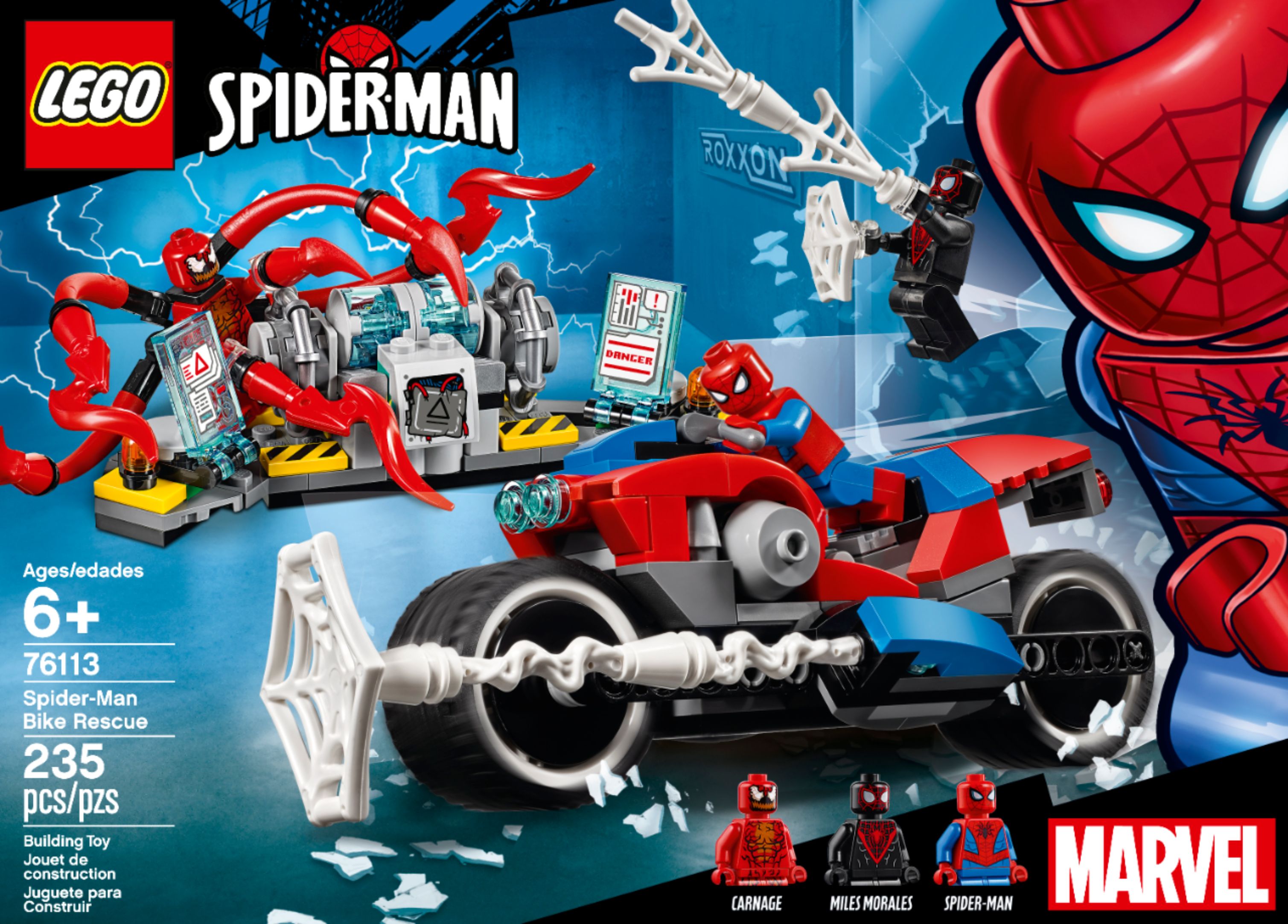LEGO Marvel Super Heroes Spider-Man Bike Rescue 76113 