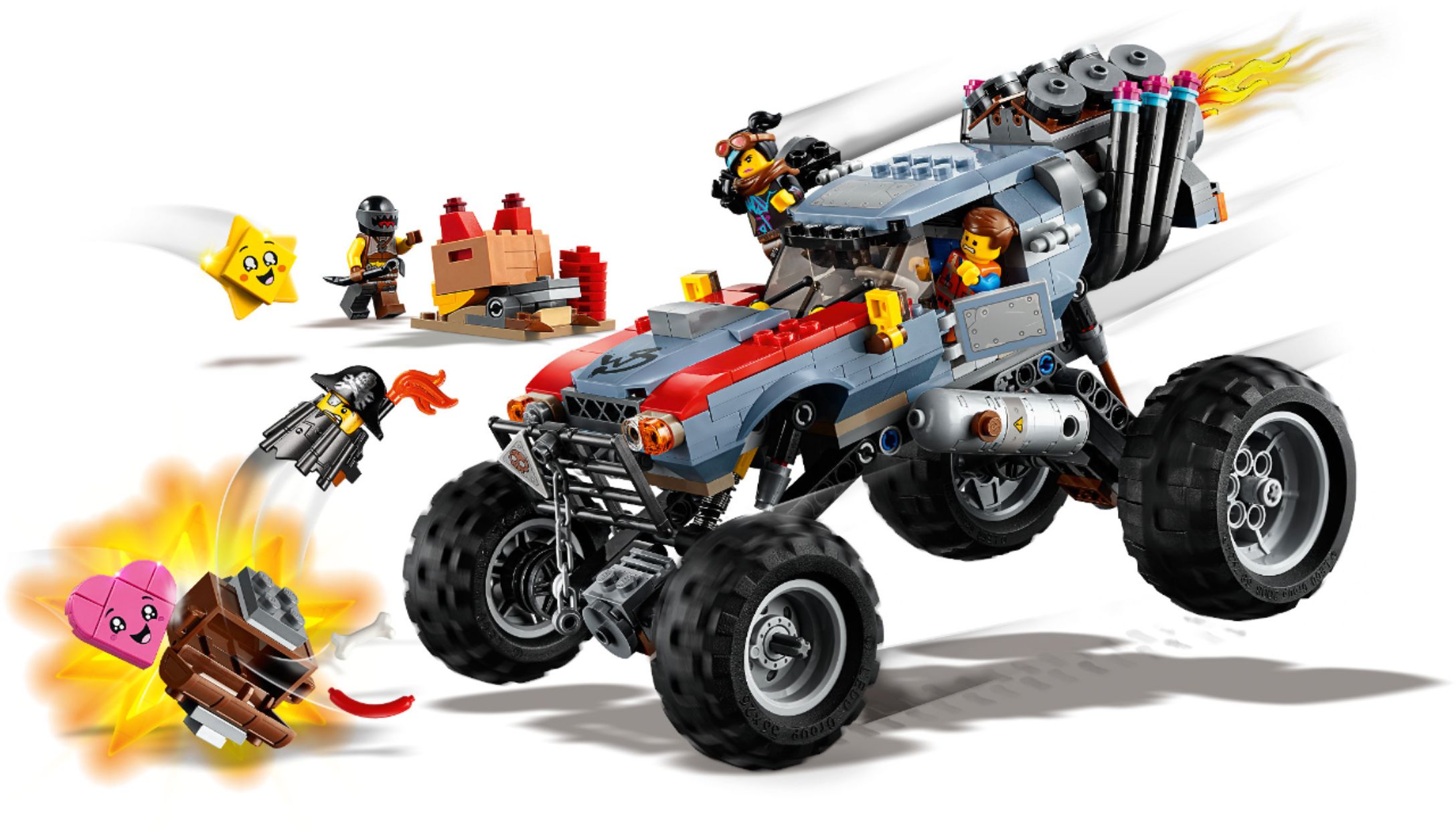 for sale online 70829 LEGO Emmet and Lucy's Escape Buggy Set