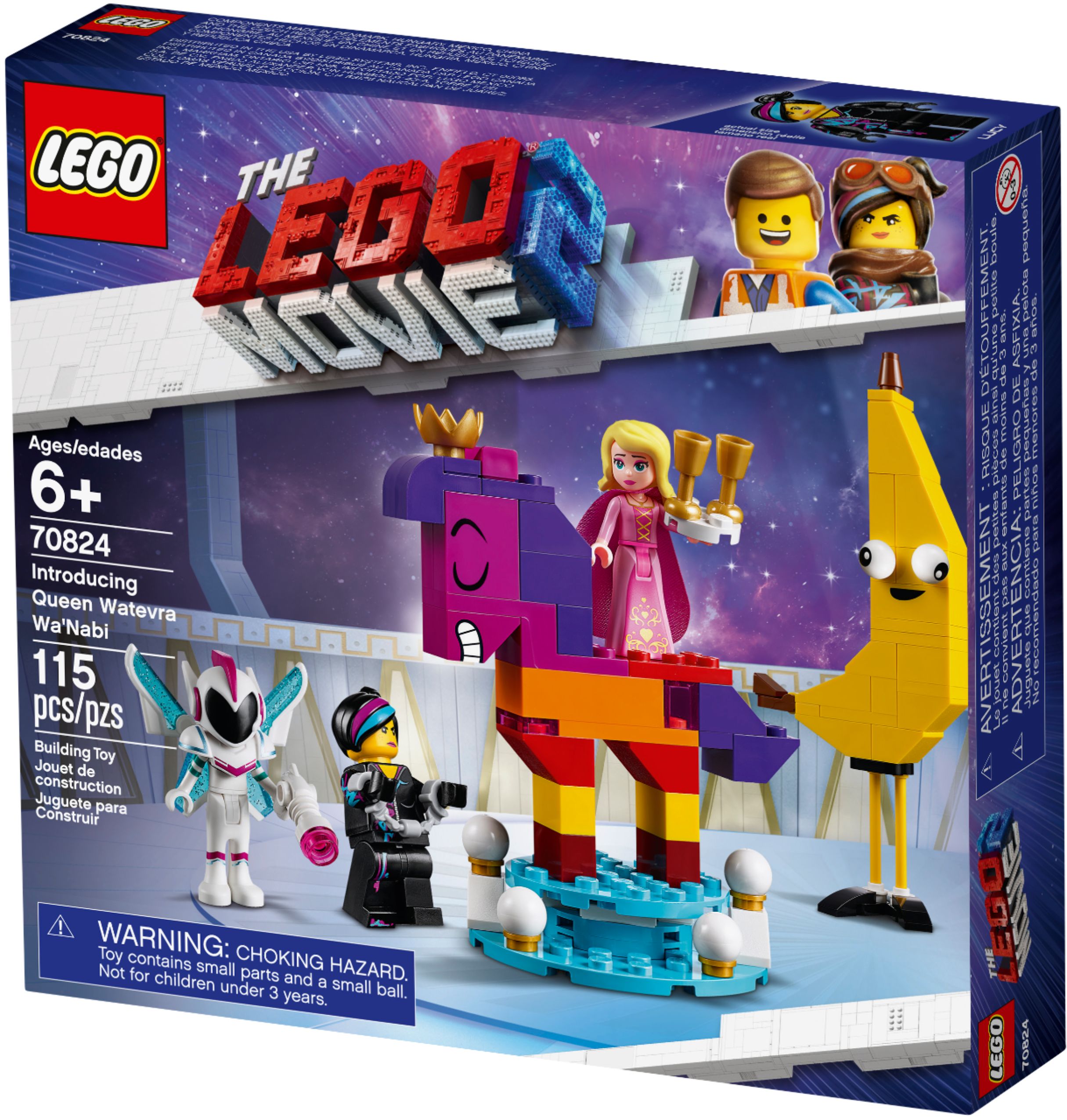 Brug af en computer Vestlig Stevenson Best Buy: LEGO MOVIE 2 Introducing Queen Watevra Wa'Nabi 70824 6250809