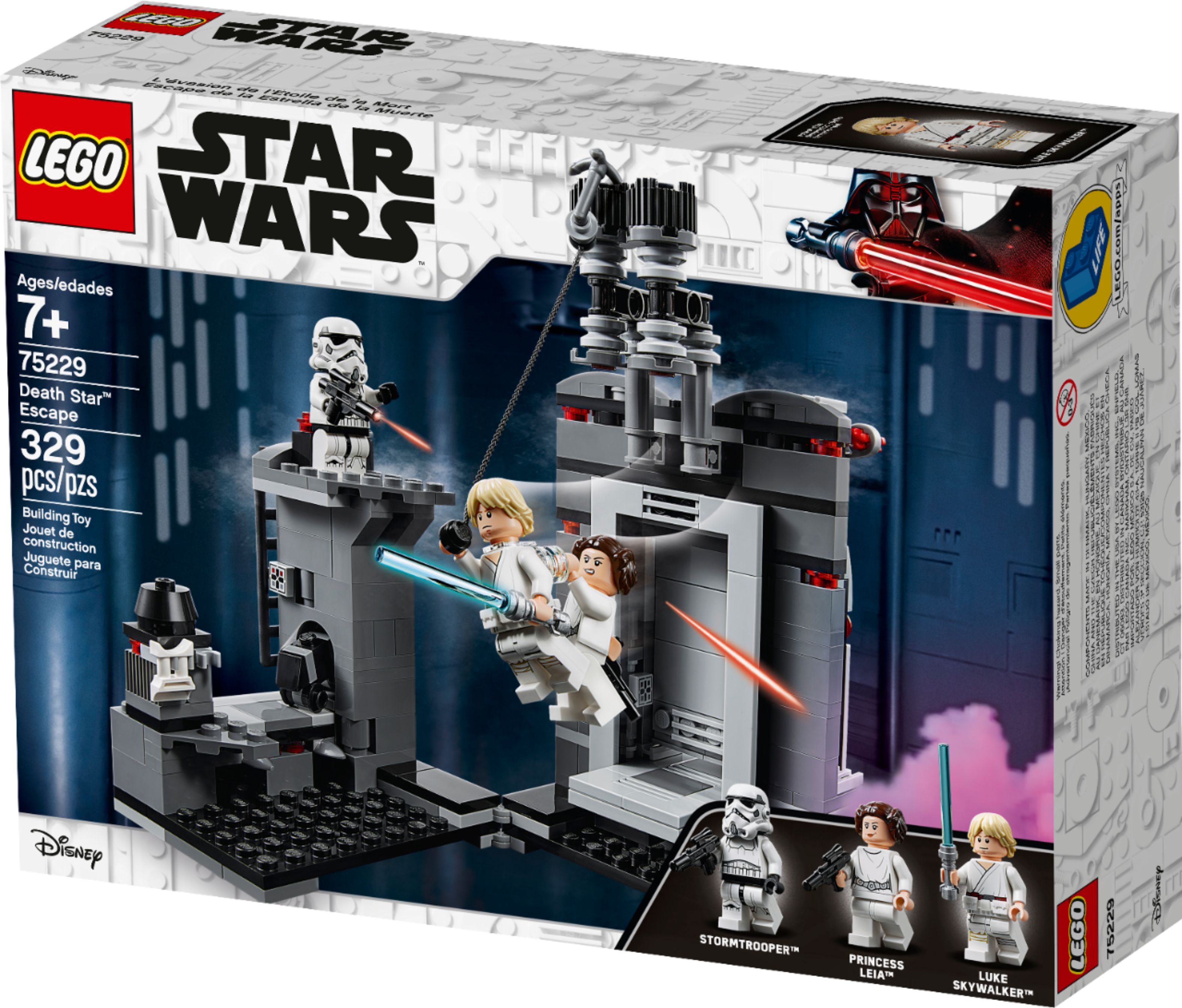 spiller Kommunikationsnetværk Tyranny Best Buy: LEGO Star Wars Death Star Escape 75229 6251680