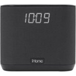 Front Zoom. iHome - Docking Speaker for Amazon Echo Dot - Black.