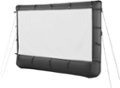 Left. Insignia™ - 114" Outdoor Projector Screen - White.