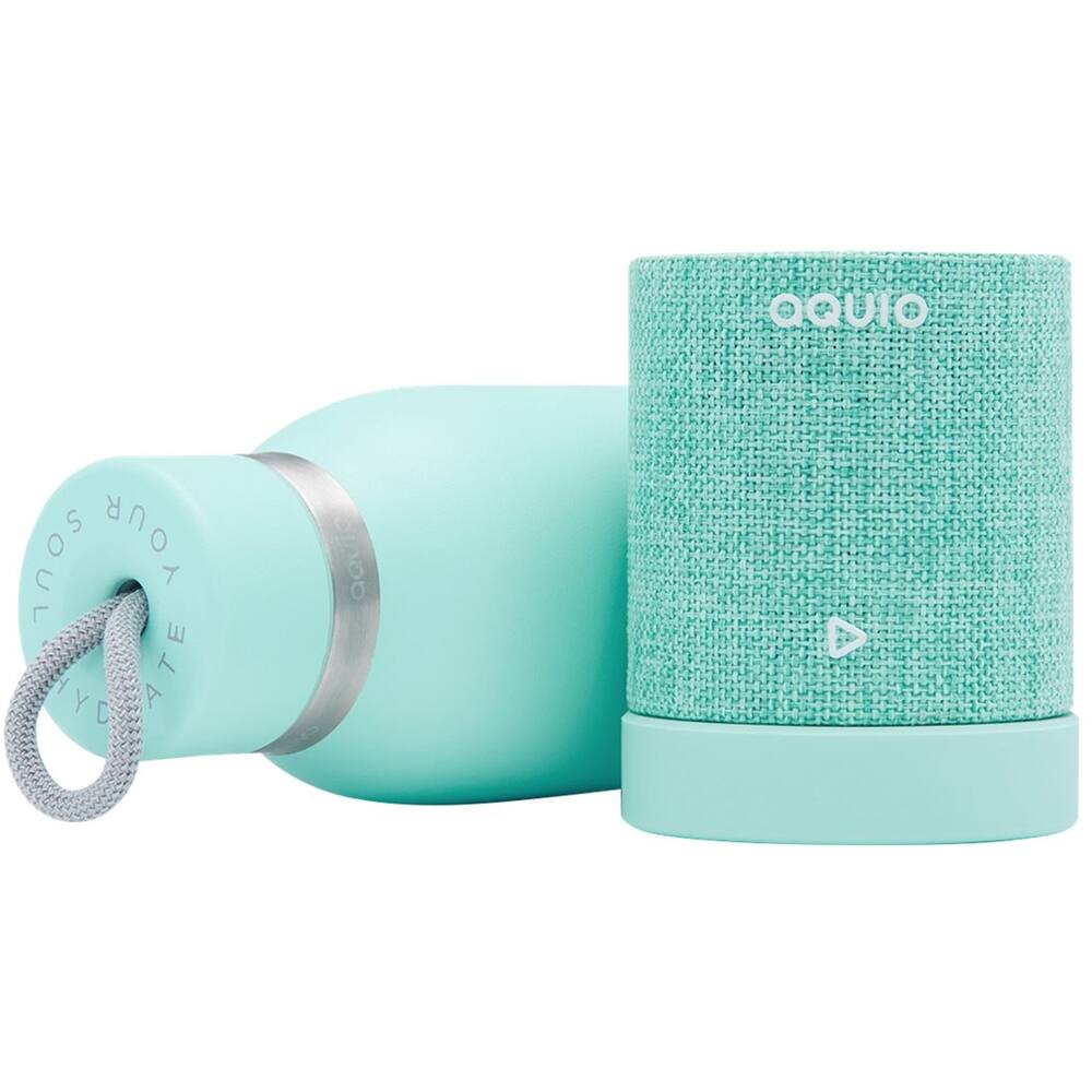 Alt View 11. iHome - iBTB2 Portable Bluetooth Speaker with Insulated Bottle - Seafoam.