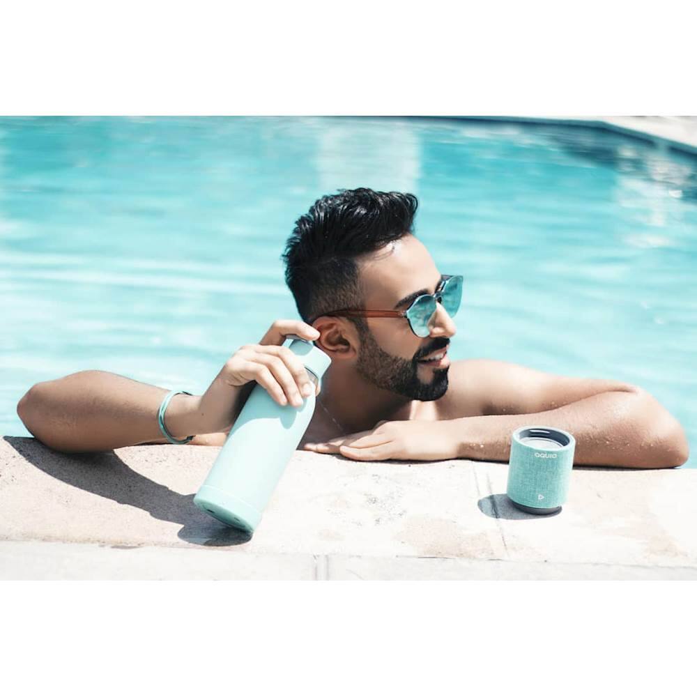 Alt View 14. iHome - iBTB2 Portable Bluetooth Speaker with Insulated Bottle - Seafoam.