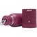 Angle. iHome - iBTB2 Portable Bluetooth Speaker with Insulated Bottle - Merlot.