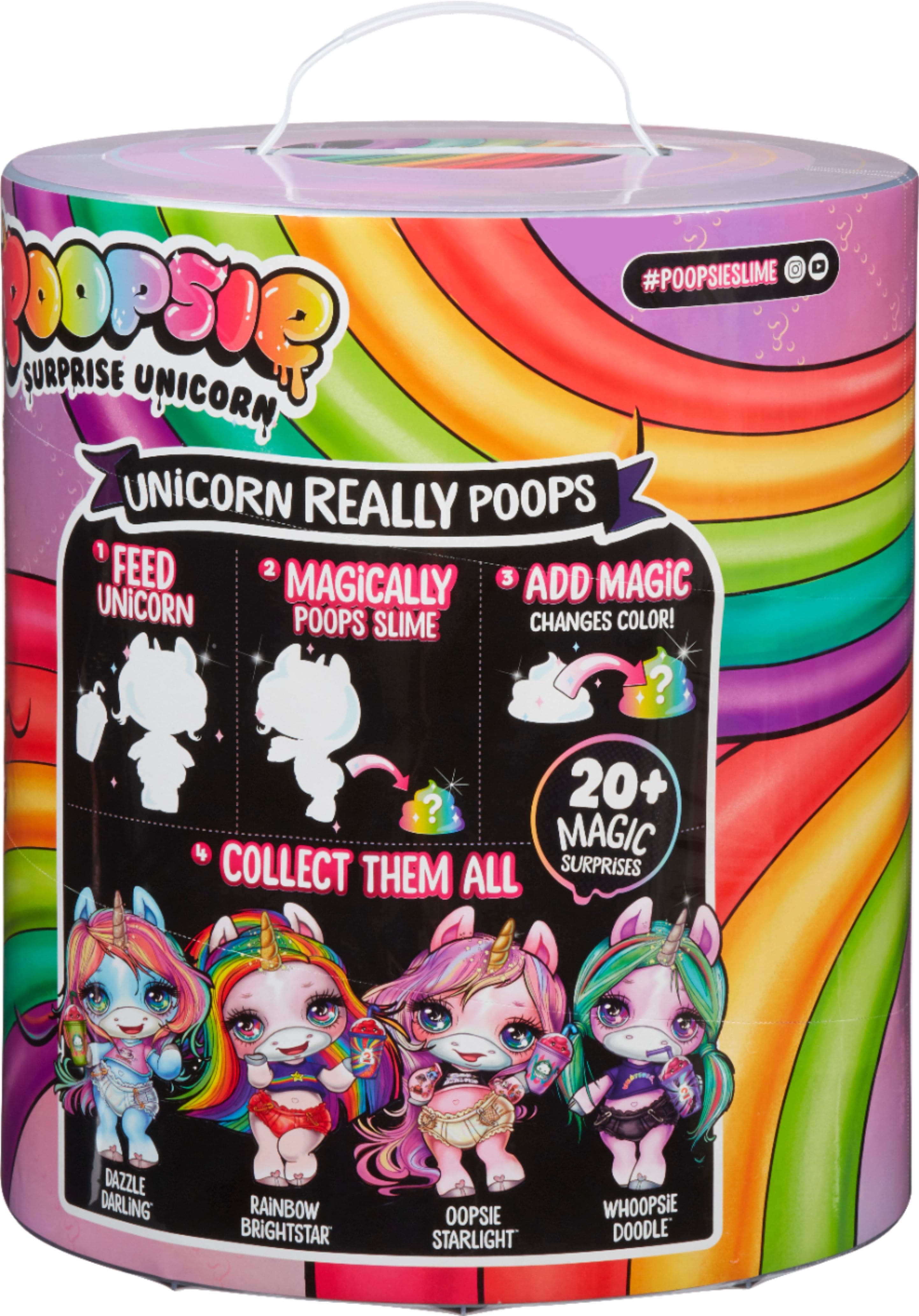 unicorn poop slime doll