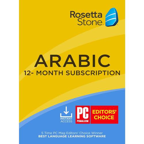 Rosetta Stone - Arabic (1-Year Subscription) - Android|Mac|Windows|iOS [Digital] was $179.99 now $99.99 (44.0% off)
