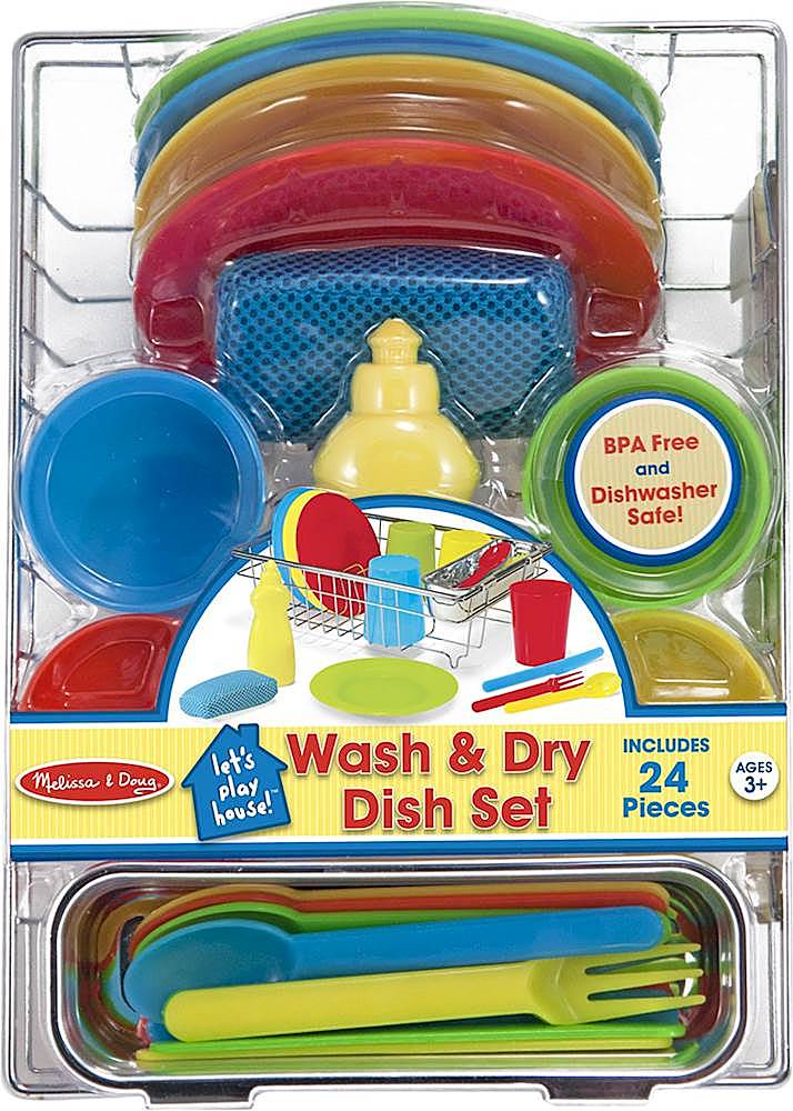Small World Toys Dish Washing Fun Set – Two Kids and A Dog