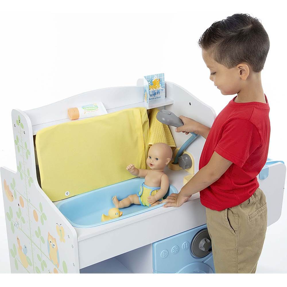 melissa and doug mine to love baby care activity center