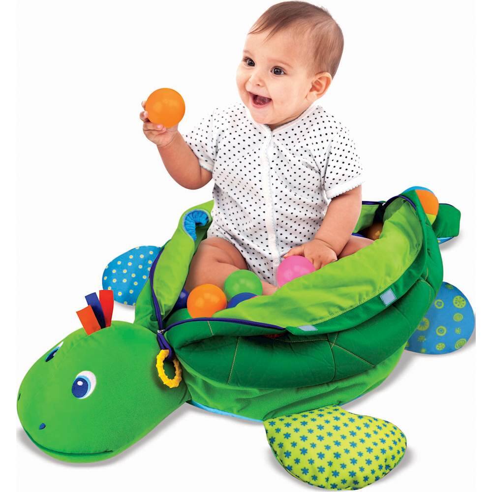 plush turtle ball pit