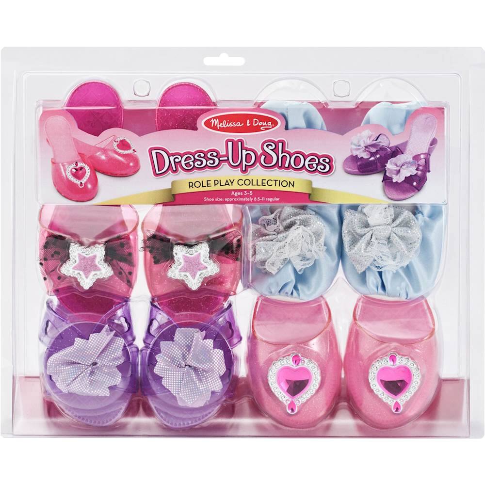 Best Buy Melissa & Doug Step In Style! DressUp Shoes Multi 8544