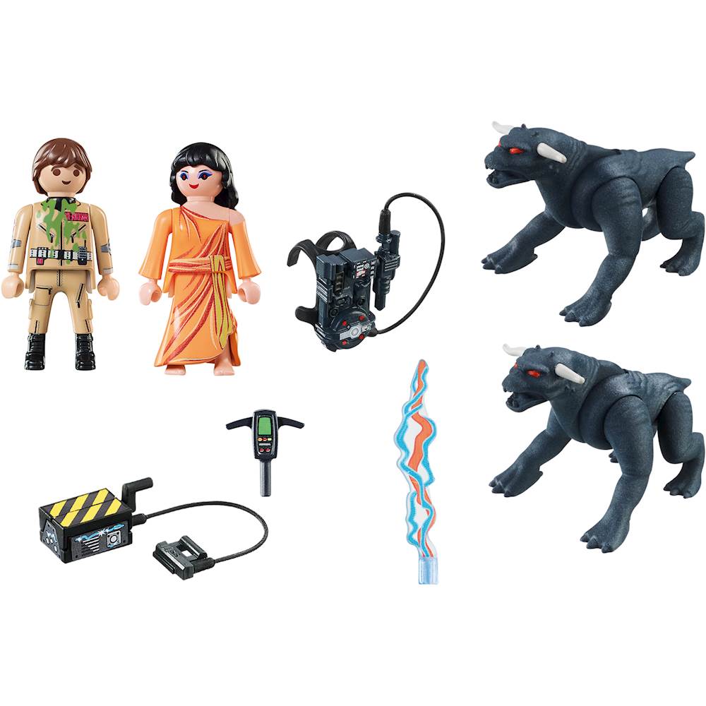Best Buy: Playmobil Ghostbusters Venkman and Terror Dogs 9223