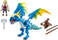 Front Zoom. Playmobil - DreamWorks Dragons Astrid and Stormfly.