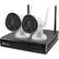 Left. Swann - 4-Channel, 2-Camera Indoor/Outdoor Wireless 1080p 1TB NVR Security System.