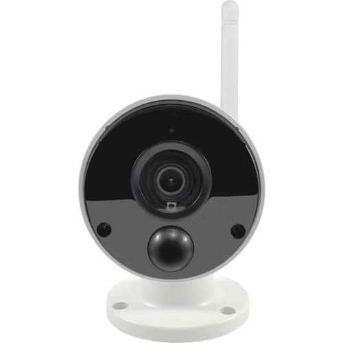 Swann - Indoor/Outdoor 1080p Wi-Fi Wireless Security Camera - White