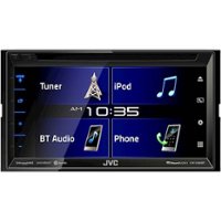 JVC - 6.2" - Built-In Bluetooth - In-Dash CD/DVD Receiver - Black - Front_Zoom
