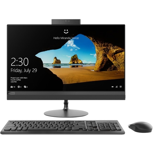 Lenovo - 520-24ICB 23.8" Touch-Screen All-In-One - Intel Core i5 - 8GB Memory - 2TB Hard Drive - Black