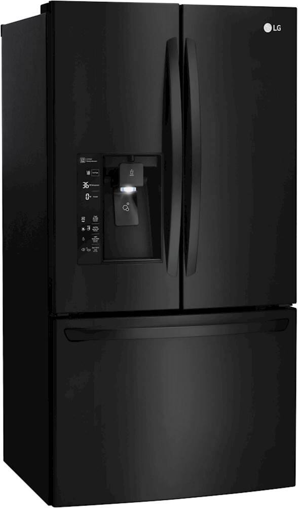 Best Buy LG 29.8 Cu. Ft. French Door Refrigerator Matte black