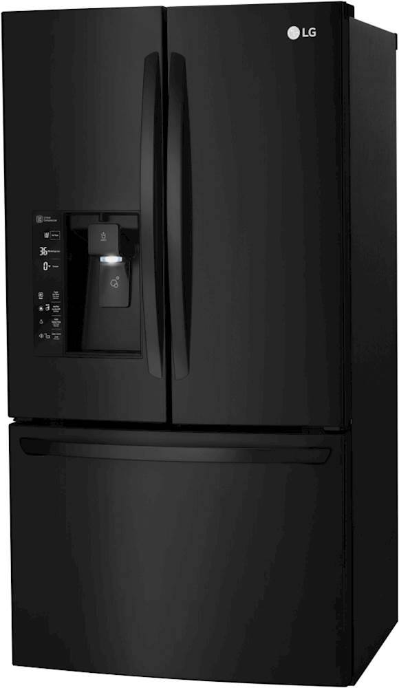 Best Buy LG 29.8 Cu. Ft. French Door Refrigerator Matte black
