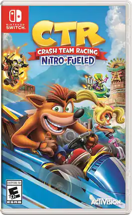 Front. Activision - Crash Team Racing Nitro-Fueled. - E10+ (Everyone 10+)