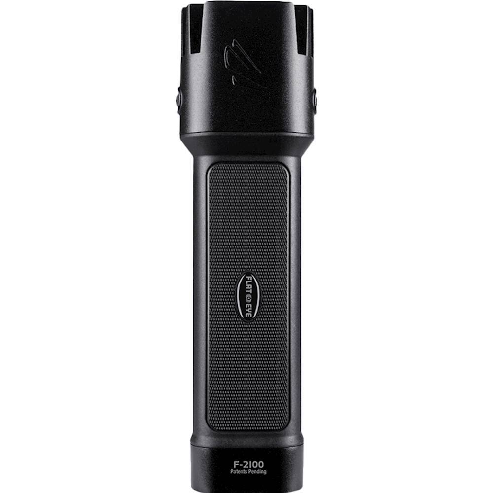 Panther Vision - FLATEYE 2100 Lumen LED Flashlight - Black - Front_Zoom