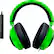 Front. Razer - Kraken Tournament Edition Wired Stereo Gaming Headphones for PC, Xbox X|S, Xbox One, Switch, PS5, and PS4 - Green.