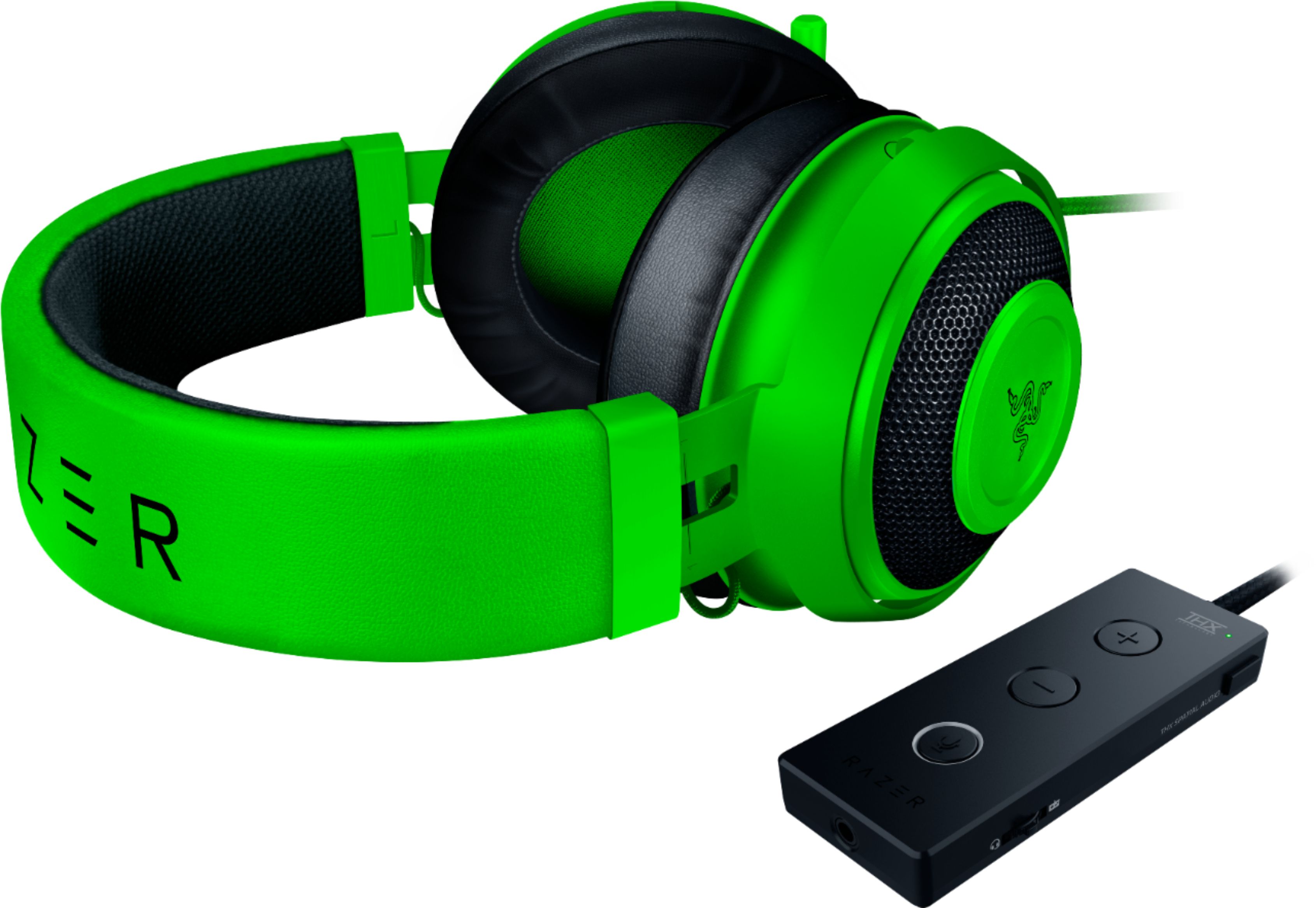 factor Zwaaien huilen Best Buy: Razer Kraken Tournament Edition Wired Stereo Gaming Headphones  for PC, Xbox X|S, Xbox One, Switch, PS5, and PS4 Green RZ04-02051100-R3U1