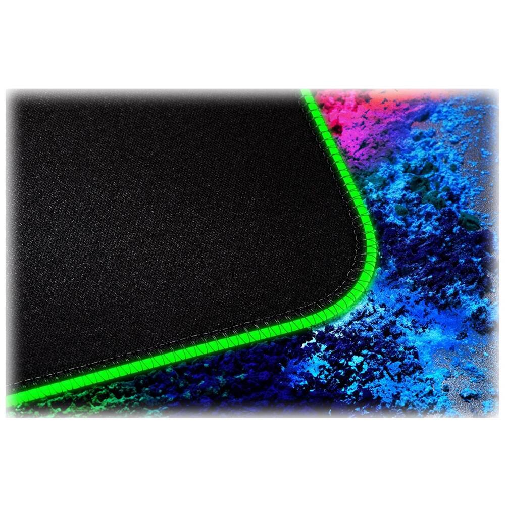 Alt View 13. Razer - Goliathus Extended Chroma Gaming Mouse Pad with RGB Lighting - Black.