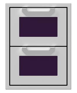 Hestan - AGDR Series 16" Outdoor Double Storage Drawers - Lush