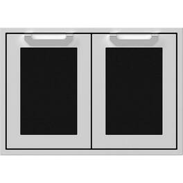 Hestan - AGAD Series 30" Outdoor Double Access Doors - Black