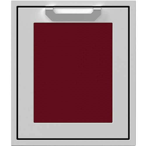 Front. Hestan - AGAD Series 18" Single Access Door - Burgundy.