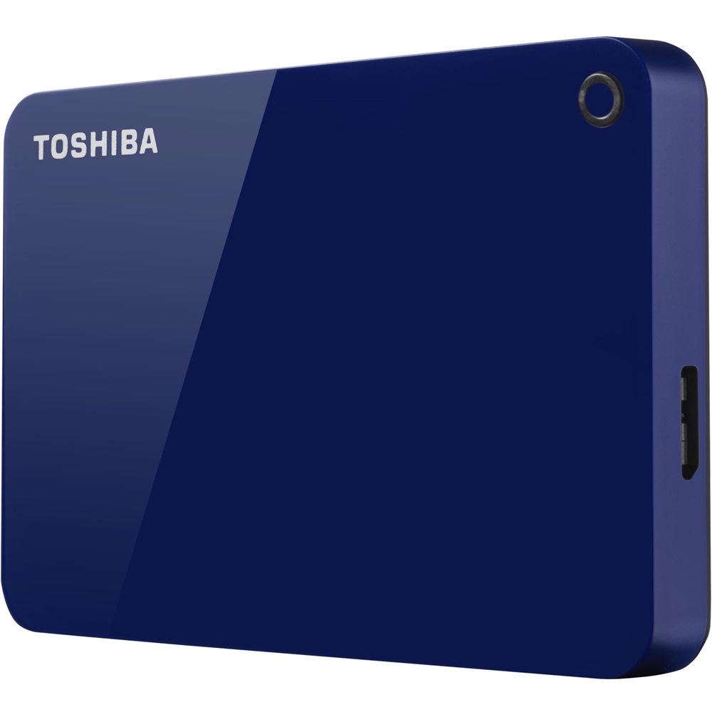 Toshiba Canvio 2TB External USB 3.0 Portable Hard Blue HDTC920XL3AA Best Buy