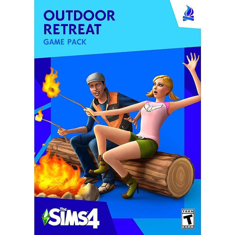 Front. Electronic Arts - The Sims 4 Outdoor Retreat. - T (Teen 13+)