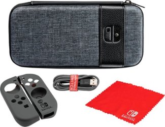 Elite Edition Starter Kit for Nintendo Switch - Gray - Front_Zoom