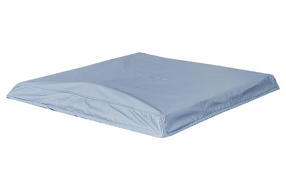 Angle. Hestan - Deluxe Protective Cover for Select Aspire by Hestan 24" Drop-In Coolers - Gray.