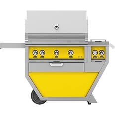 Angle. Hestan - Deluxe Gas Grill - Sol.