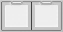 Hestan - AGSD Series 42" Outdoor Double Storage Doors - Froth - Front_Zoom