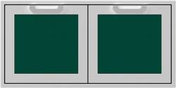 Hestan - AGSD Series 42" Outdoor Double Storage Doors - Grove - Front_Zoom
