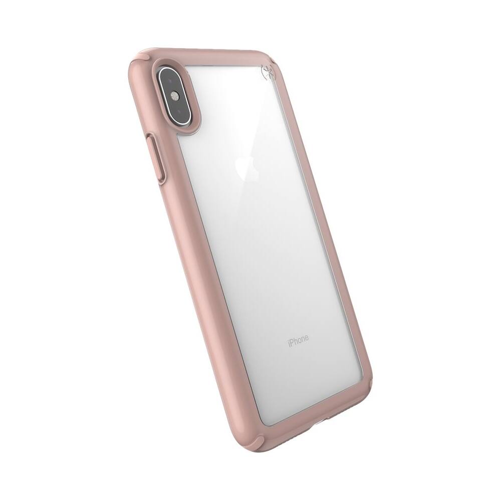 Alt View 11. Speck - Presidio Show Case for Apple® iPhone® XS Max - Clear/Rose Gold.