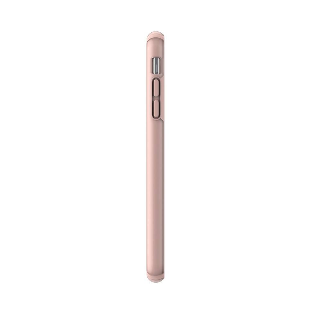 Left. Speck - Presidio Show Case for Apple® iPhone® XS Max - Clear/Rose Gold.