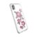 Alt View 11. Speck - Presidio Clear + Print Case for Apple® iPhone® X and XS - Clear/Embroidered Floral Fuchsia.