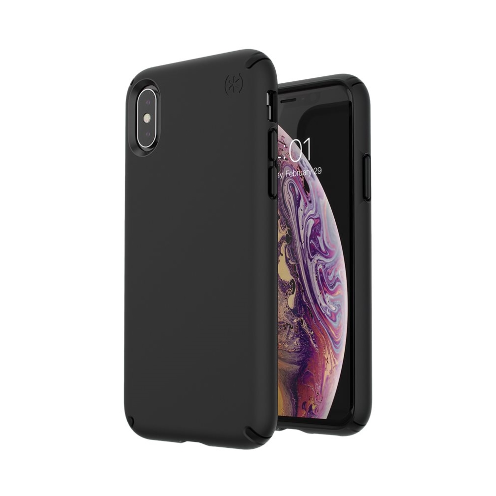 Angle View: Speck - Presidio Pro Case for Apple® iPhone® X and XS - Black