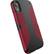 Alt View 12. Speck - Presidio Grip Case for Apple® iPhone® XR - Black/Dark Poppy Red.