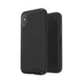Alt View Zoom 11. Speck - Presidio Folio Case for Apple® iPhone® X and XS - Black/Slate Gray/Heathered Black.