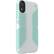 Angle. Speck - Presidio Grip Case for Apple® iPhone® XR - Aloe Green/Dolphin Grey.